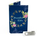 USB PACK z pendrive - ŚLUB, WESELE - opakowanie ślubne + pendrive ślubny - wzór SL 7035 - Pamiątka Ślubu, zachowaj swoje wspomnienia na pendrive, Digialbum.