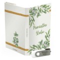 USB PACK z pendrive - ŚLUB, WESELE - opakowanie ślubne + pendrive ślubny - wzór SL 7036 - Pamiątka Ślubu, zachowaj swoje wspomnienia na pendrive, Digialbum.