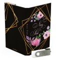 USB PACK z pendrive - ŚLUB, WESELE - opakowanie ślubne + pendrive ślubny - wzór SL 7038 - Pamiątka Ślubu, zachowaj swoje wspomnienia na pendrive, Digialbum.