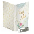 USB PACK z pendrive - ŚLUB, WESELE - opakowanie ślubne + pendrive ślubny - wzór SL 7041 - Pamiątka Ślubu, zachowaj swoje wspomnienia na pendrive, Digialbum.