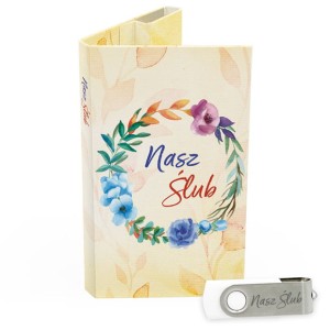 USB PACK Pendrive - Ślub Wesele - wzór SL 7044