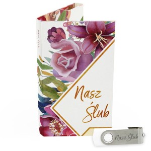 USB PACK Pendrive - Ślub Wesele - wzór SL 7046