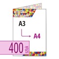Ulotki składane A3 do A4 w atrakcyjnej niskiej cenie