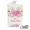 USB PACK z pendrive - ŚLUB, WESELE - opakowanie ślubne + pendrive ślubny - wzór SL 7052 - Pamiątka Ślubu, zachowaj swoje wspomnienia na pendrive, Digialbum.