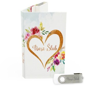 USB PACK Pendrive - Ślub Wesele - wzór SL 7054