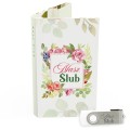 USB PACK z pendrive - ŚLUB, WESELE - opakowanie ślubne + pendrive ślubny - wzór SL 7055 - Pamiątka Ślubu, zachowaj swoje wspomnienia na pendrive, Digialbum.