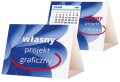 Kalendarze PIRAMIDKI MINI - własny projekt graficzny