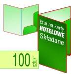 Etui na karty / paragony - pakiet 100 szt.