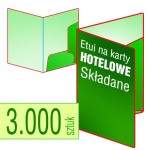 Etui na karty / paragony - pakiet 3.000 szt.