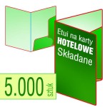 Etui na karty / paragony - pakiet 5.000 szt.