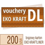 Voucher DL Eko KRAFT - 200 szt.