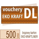 Voucher DL Eko KRAFT - 500 szt.