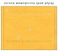 Płyty z kolędami w pudełku CD-BOX - inlay strona wewnętrzna (pod płytą) - wzór BK-345