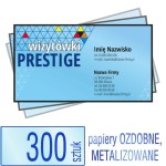 Wizytówki PRESTIGE - 300 szt.