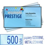 Wizytówki PRESTIGE - 500 szt.