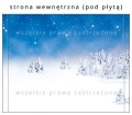 Płyty z kolędami w pudełku CD-BOX - inlay strona wewnętrzna (pod płytą) - wzór BK-296