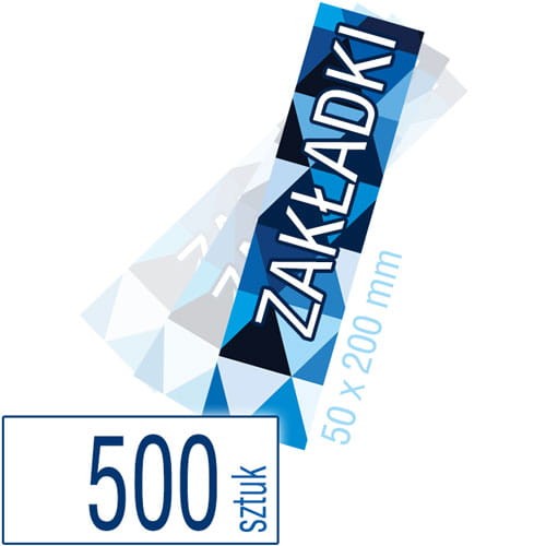 Zakładki do książek - w atrakcyjnej niskiej cenie - pakiet 500 sztuk