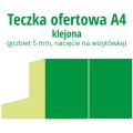 teczki ofertowe A4 z grzbietem