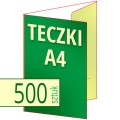 teczki ofertowe A4 z grzbietem - pakiet 500 szt