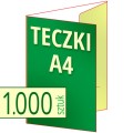teczki ofertowe A4 z grzbietem - pakiet 1.000 szt