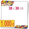 Ulotki 30x30 cm w atrakcyjnej niskiej cenie