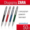 Długopisy metalowe ZARA z grawerem - komplet 50 szt.