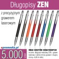 Długopisy metalowe ZEN z grawerem - komplet 5.000 szt.