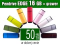 Pendrive EDGE 16 GB z grawerem - komplet 50 szt.