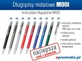 Długopisy metalowe MOOI z grawerem laserowym - kolorystyka