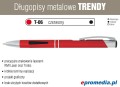 Długopisy metalowe TRENDY z grawerem - kolor T-06 czerwony