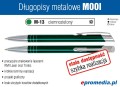 Długopisy metalowe MOOI z grawerem laserowym - kolor M-13 ciemnozielony