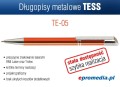 Długopisy metalowe TESS z grawerem - kolor TE-05 pomarańczowy