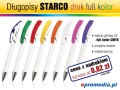 Długopisy STARCO WHITE z nadrukiem cyfrowym UV FULL KOLOR - kolorystyka