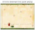 Płyty z kolędami w pudełku CD-BOX - inlay strona wewnętrzna (pod płytą) - wzór BK-006