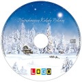 Płyty z kolędami w pudełku CD-BOX - nadruk na płycie - wzór BK-453