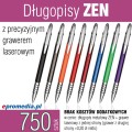 Długopisy metalowe ZEN z grawerem - komplet 750 szt.