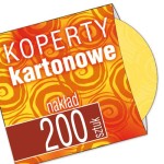 Koperty kartonowe - pakiet 200 szt.