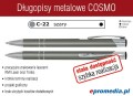 Długopisy metalowe COSMO z grawerem - kolor C-22 szary