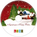 Płyty z kolędami w CD-KARNECIE - BK-371 - nadruk na płycie z LOGO
