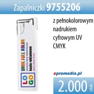 Zapalniczki 9755206 z nadrukiem - pakiet 2.000 szt.