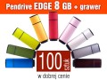 Pendrive EDGE 8 GB z grawerem - komplet 100 szt.