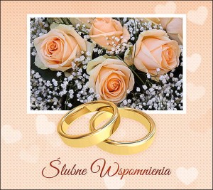 Digipack - Ślub, Wesele - wzór SL 7023