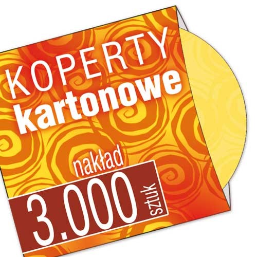 Koperta kartonowa, druk full kolor - 3.000 szt.