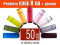 Pendrive EDGE 8 GB z grawerem - komplet 50 szt.