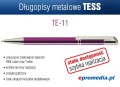 Długopisy metalowe TESS z grawerem - kolor TE-11 fioletowe