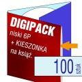Digipacki 6P z KIESZONKĄ na książeczkę - 100 szt.