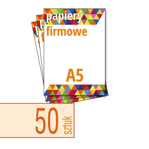 Papiery firmowe A5 - w atrakcyjnej niskiej cenie