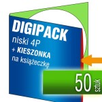 Digipack 4P (z KIESZONKĄ) - pakiet 50 szt.