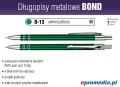 Długopisy metalowe BOND z grawerem - ATRAKCYJNA CENA