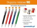 Długopisy metalowe VIC z grawerem - kolorystyka